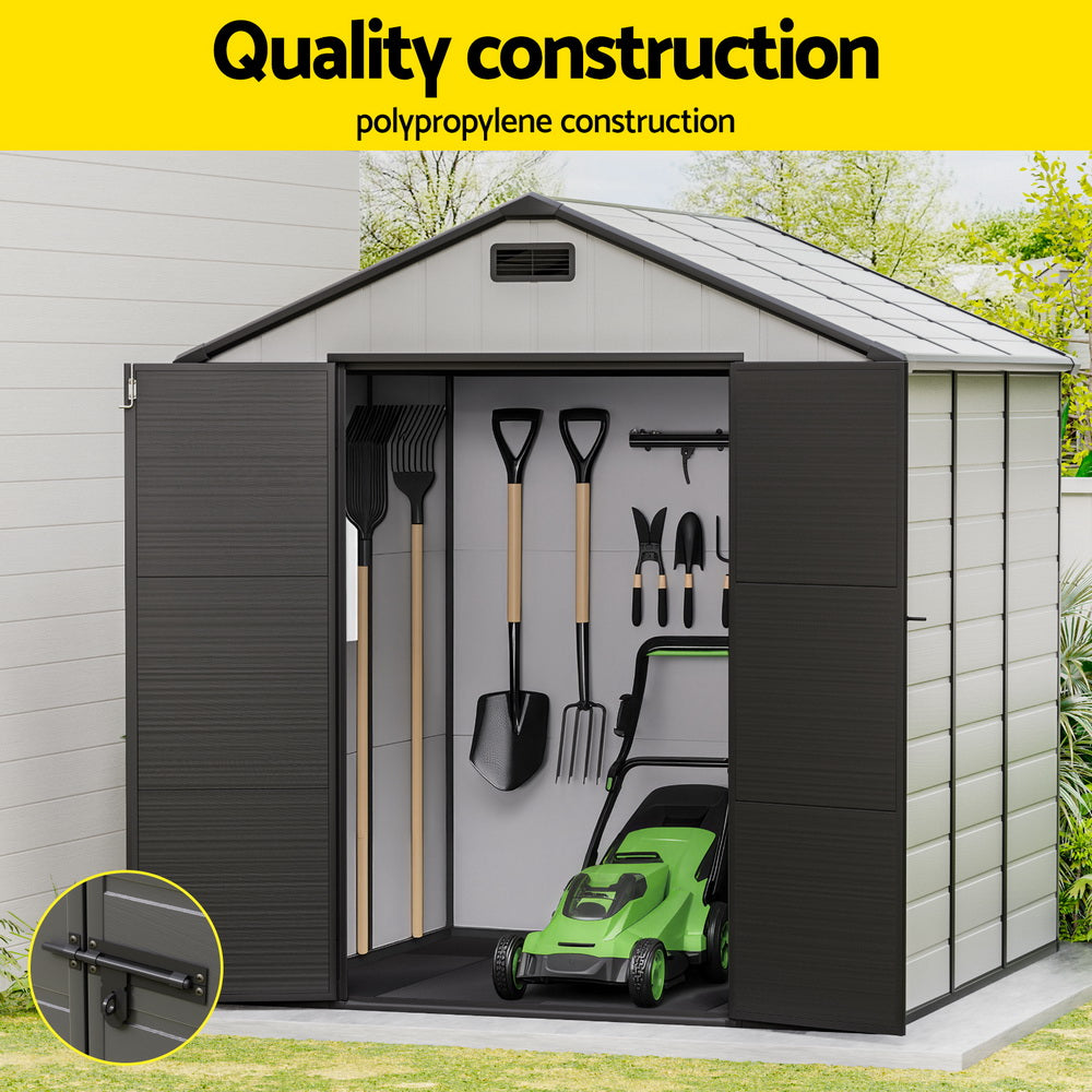Giantz Garden Shed Sheds Outdoor Storage 2.15x2.14M Tool Workshop House Shelter