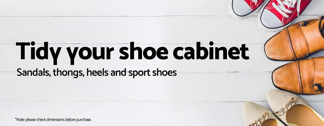 Artiss 40X Shoe Box Storage Clear Case Foldable Stackable
