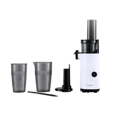 Devanti Slow Juicer Cold Press Fruit Juice Extractor 130W White - Free Delivery