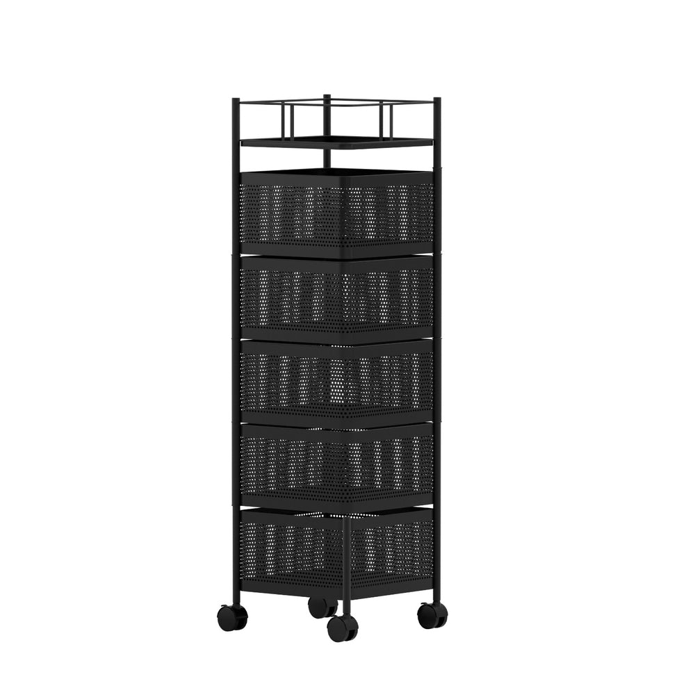 Artiss Storage Trolley Kitchen Cart 5 Tiers Free Delivery