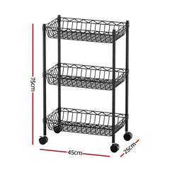 Artiss 3-Tier Shelving Unit Adjustable Garage Storage Free Delivery