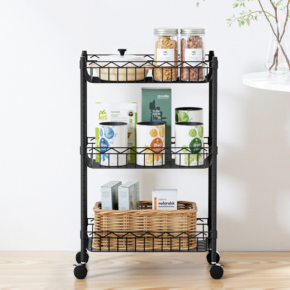 Artiss 3-Tier Shelving Unit Adjustable Garage Storage Free Delivery