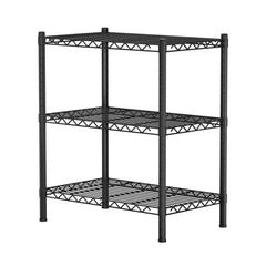 Artiss 3-Tier Shelving Unit Adjustable Garage Storage Shelves Kitchen Rack Steel - Free Delivery