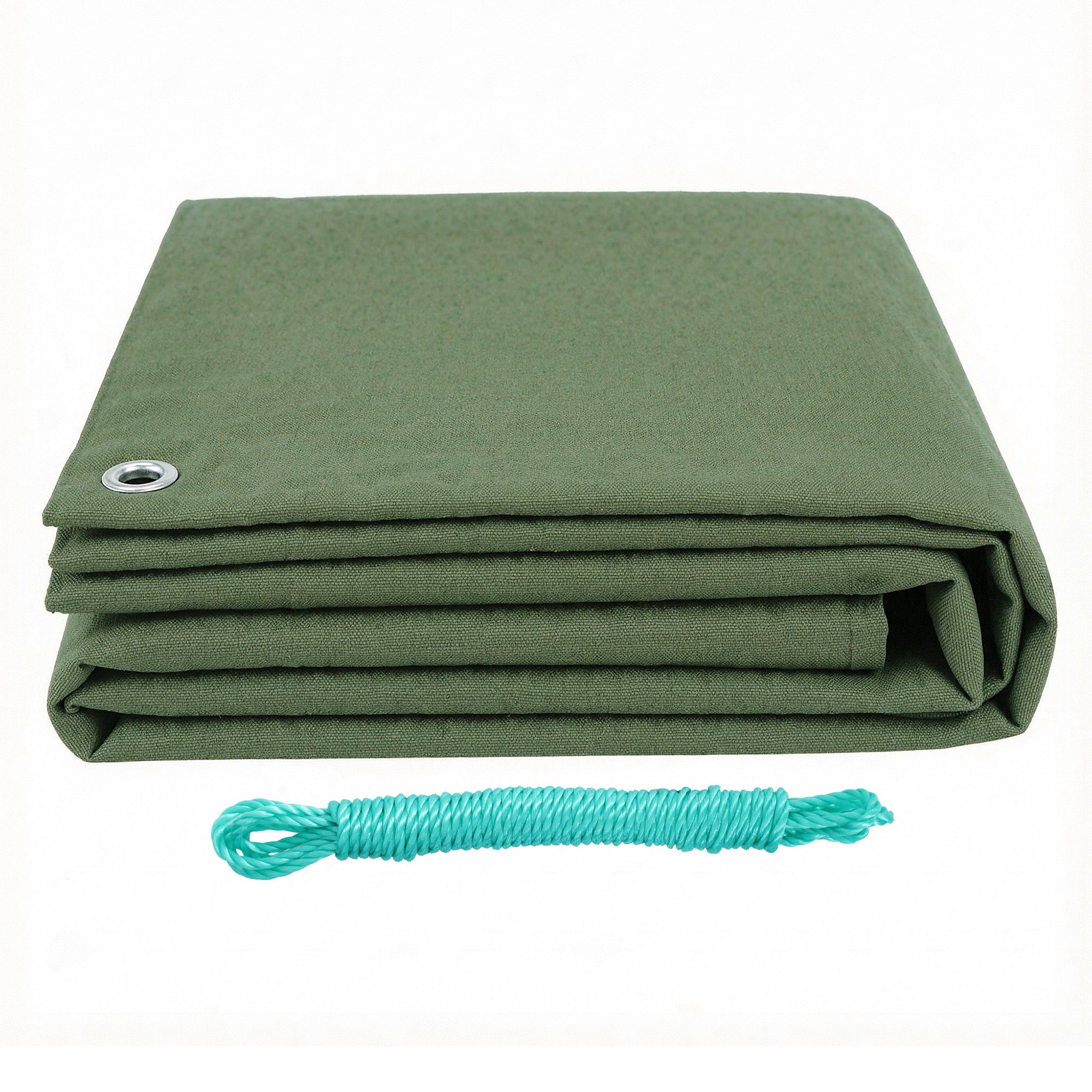 Instahut 2x3m Tarp Tarpaulin 600GSM Camping Canvas Outdoor Free Delivery