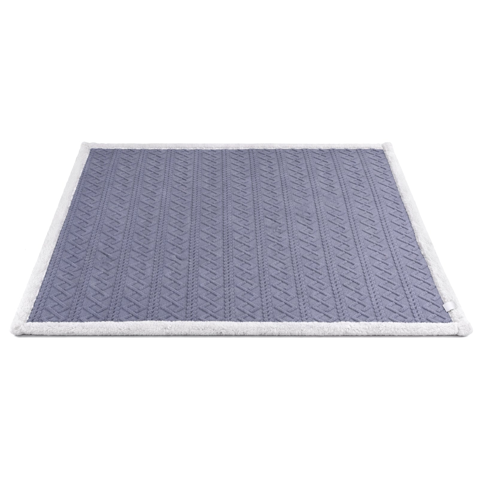 Giselle 152x203cm Throw Blanket Double-Sided Fleece Lightweight For Sofa Couch Bed Queen - Free Delivery