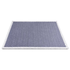 Giselle 152x203cm Throw Blanket Double-Sided Fleece Lightweight For Sofa Couch Bed Queen - Free Delivery