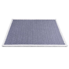 Giselle 203x230cm Throw Blanket Double-Sided Fleece Lightweight For Sofa Couch Bed - Free Delivery