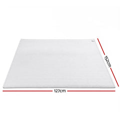 Giselle 127x152cm Throw Blanket Fleece Soft Lightweight Cozy Sofa Couch Bed Throw