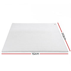 Giselle 152x203cm Throw Blanket Queen Fleece Lightweight Cozy Sofa Couch Bed Throw - Free Delivery