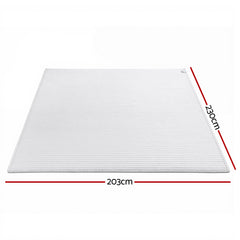 Giselle 203x230cm Throw Blanket Fleece Soft Lightweight Cozy Sofa Couch Bed Throw - Free Delivery