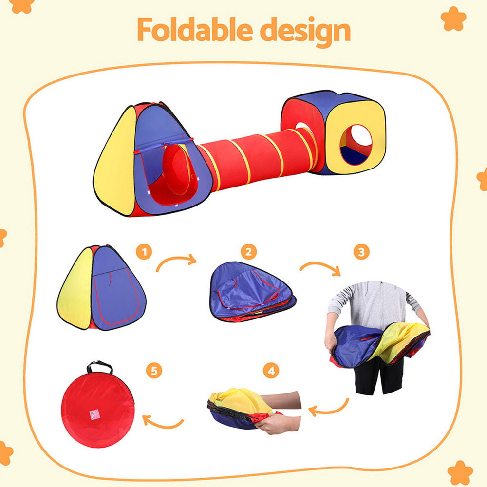 Keezi Kids Playhouse Play Tent Pop Up Outdoor Free Delivery