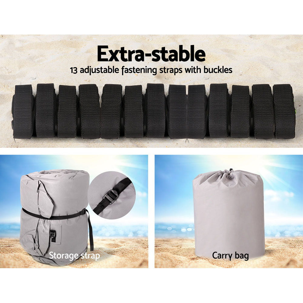 Seamanship Boat Cover 17-19ft Trailerable Marine Jumbo 600D Grade Heavy Duty
