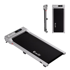 Everfit 3 in 1 Walking Pad Treadmill 12% Incline Under Desk Treadmills for Home