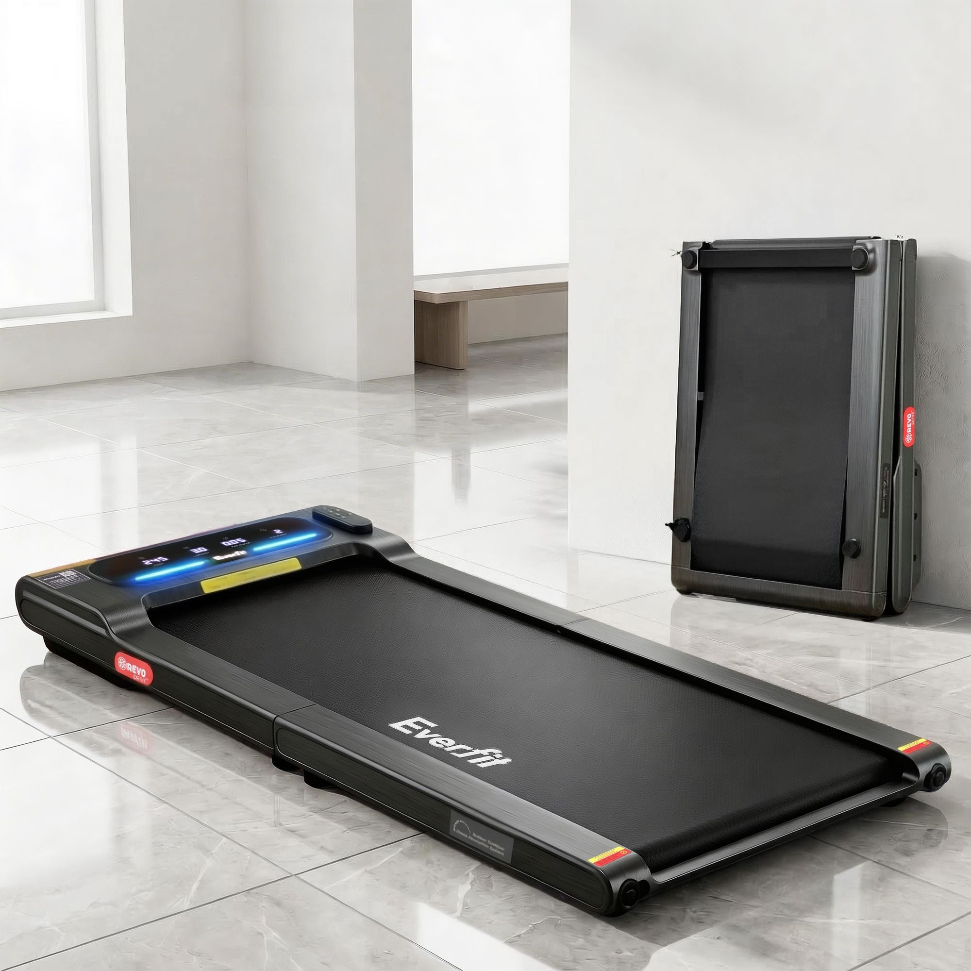 Everfit Walking Pad Treadmill 2 in 1 Foldable Under Desk for Home Gym With 38cm
