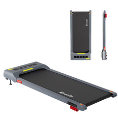 Everfit 3 in 1 Treadmill Electric Walking Pad Incline Under Desk Home Gym 380mm