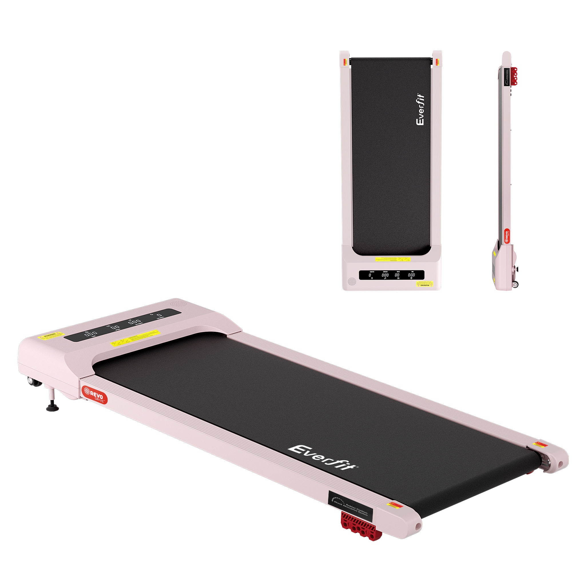 Everfit 3 in 1 Treadmill Electric Walking Pad Incline Under Desk Home Gym 380mm