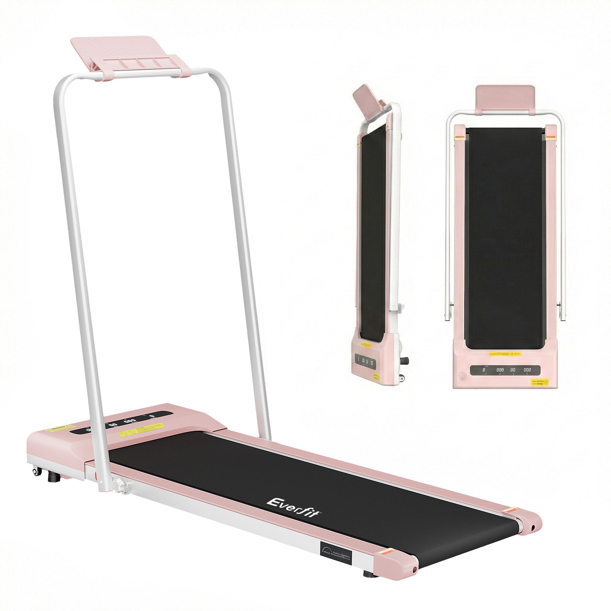 Everfit 2 in 1 Treadmill Electric Walking Pad Under Desk Home Gym Fitness 380mm