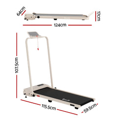 Everfit 3 in 1 Walking Pad Treadmill 12% Incline Under Desk Foldable Treadmills