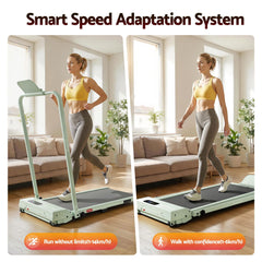 Everfit 3 in 1 Walking Pad Treadmill 12% Incline Under Desk Foldable Treadmills