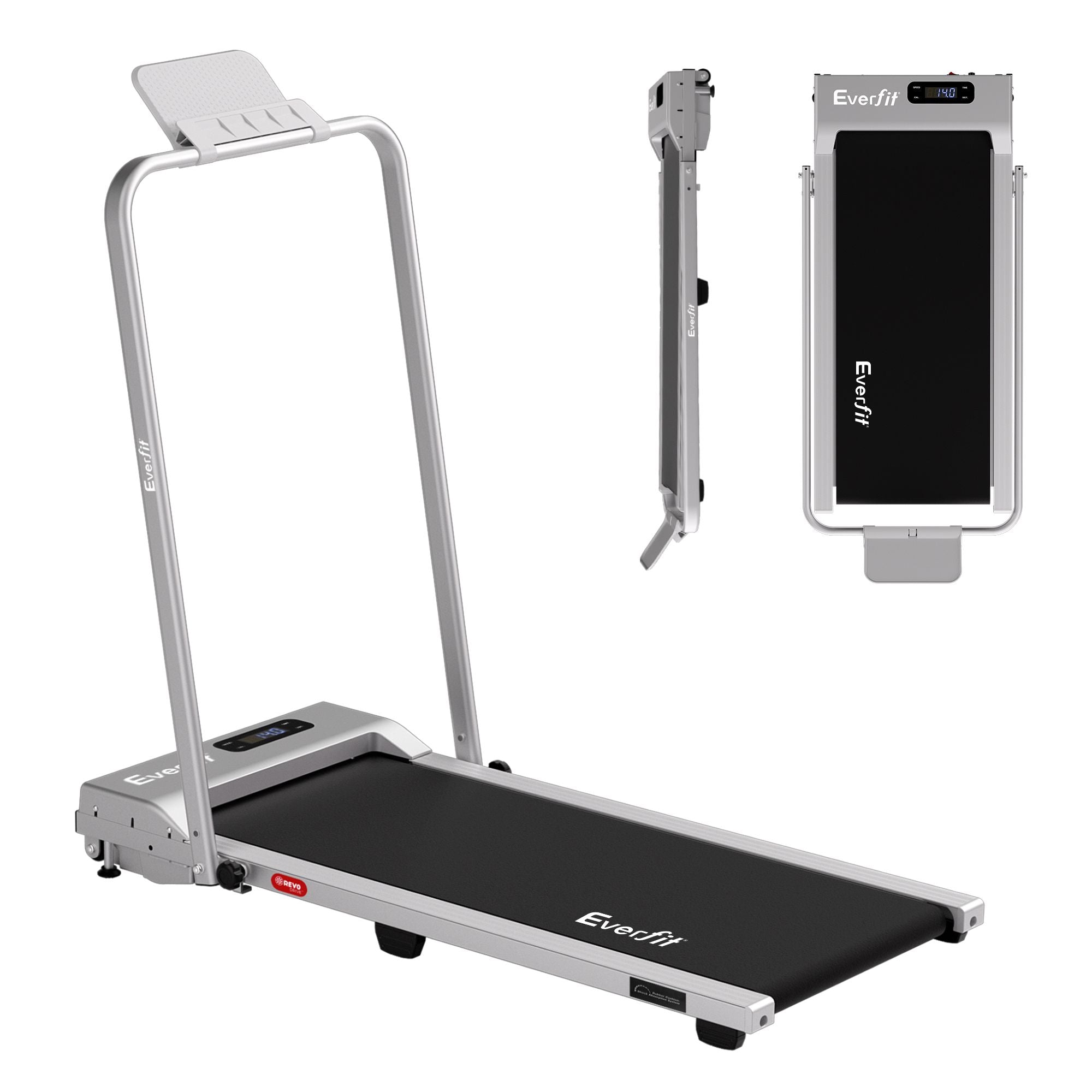 Everfit 3 in 1 Walking Pad Treadmill 12% Incline Foldable Under Desk Treadmills