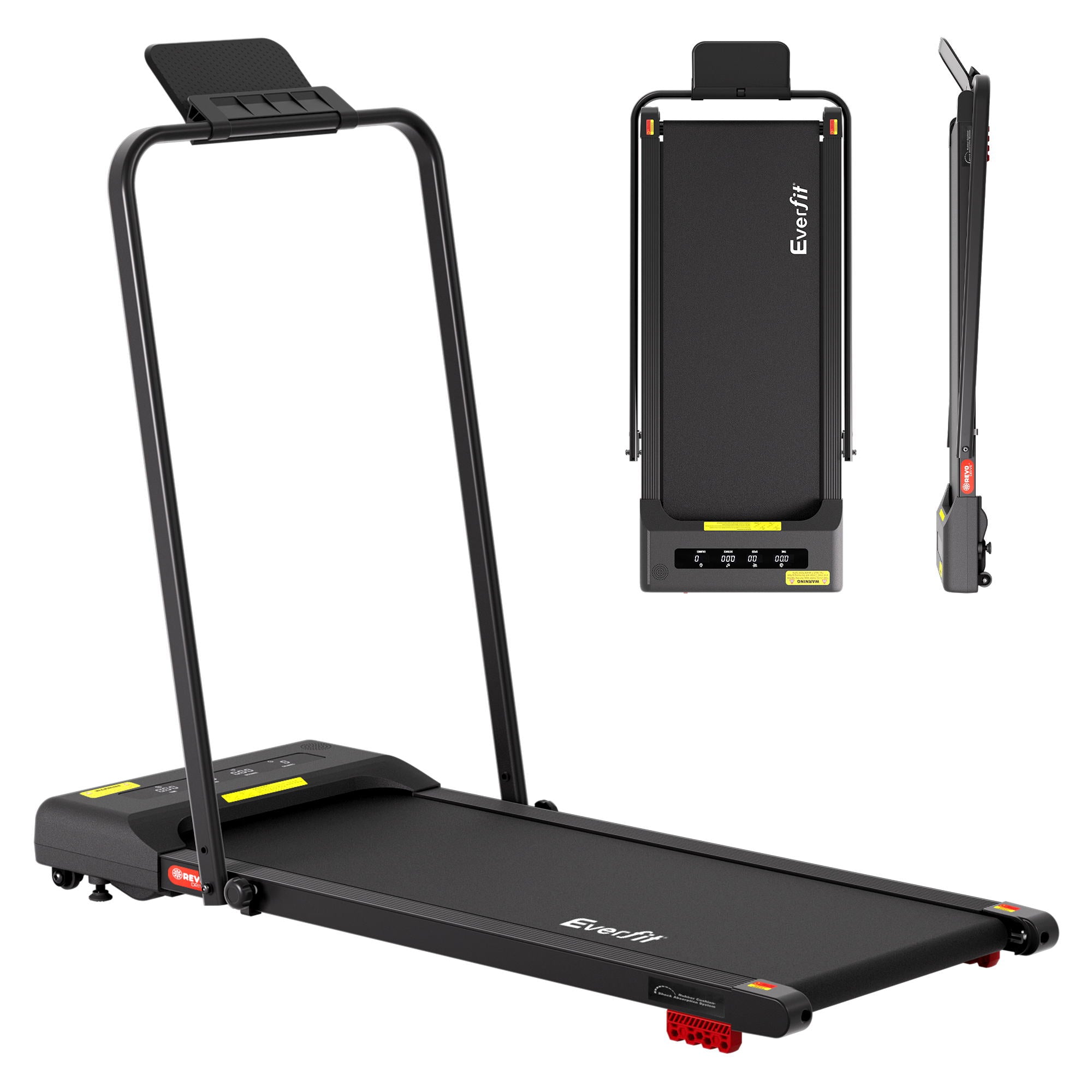 Everfit 3 in 1 Treadmill Electric Walking Pad Under Desk Office Home Gym Incline