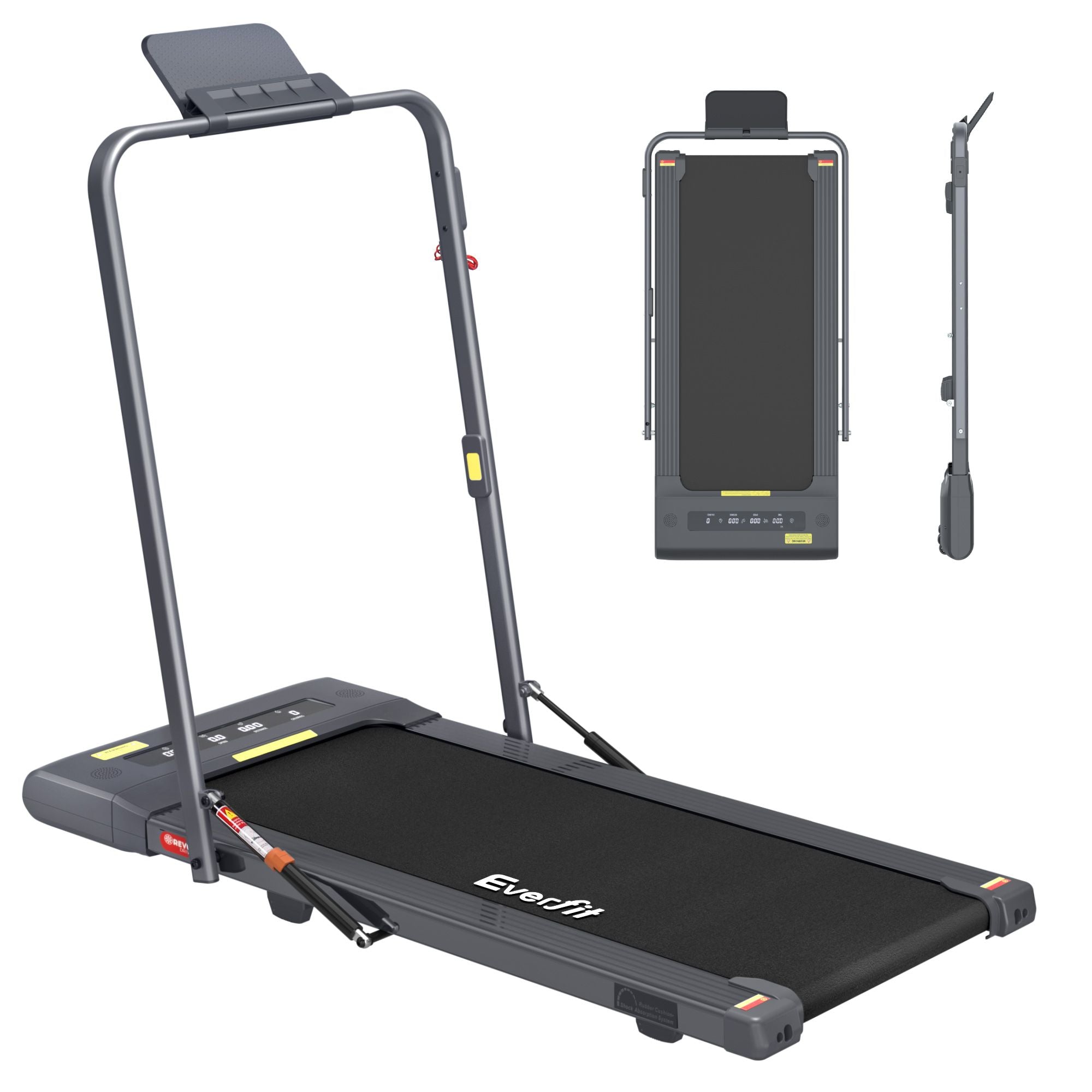 Everfit 2 in 1 Treadmill Electric Walking Pad Under Desk Home Gym Fitness 400mm