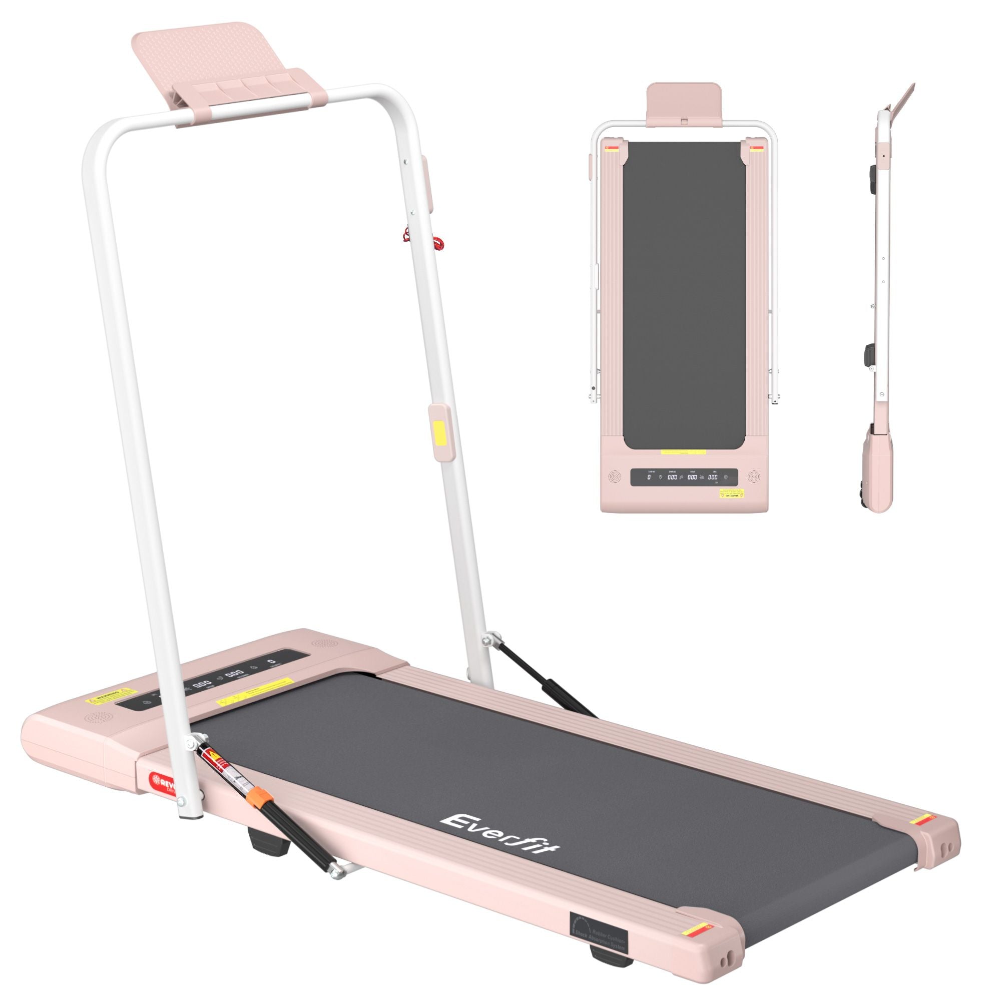 Everfit 2 in 1 Treadmill Electric Walking Pad Under Desk Home Gym Fitness 400mm