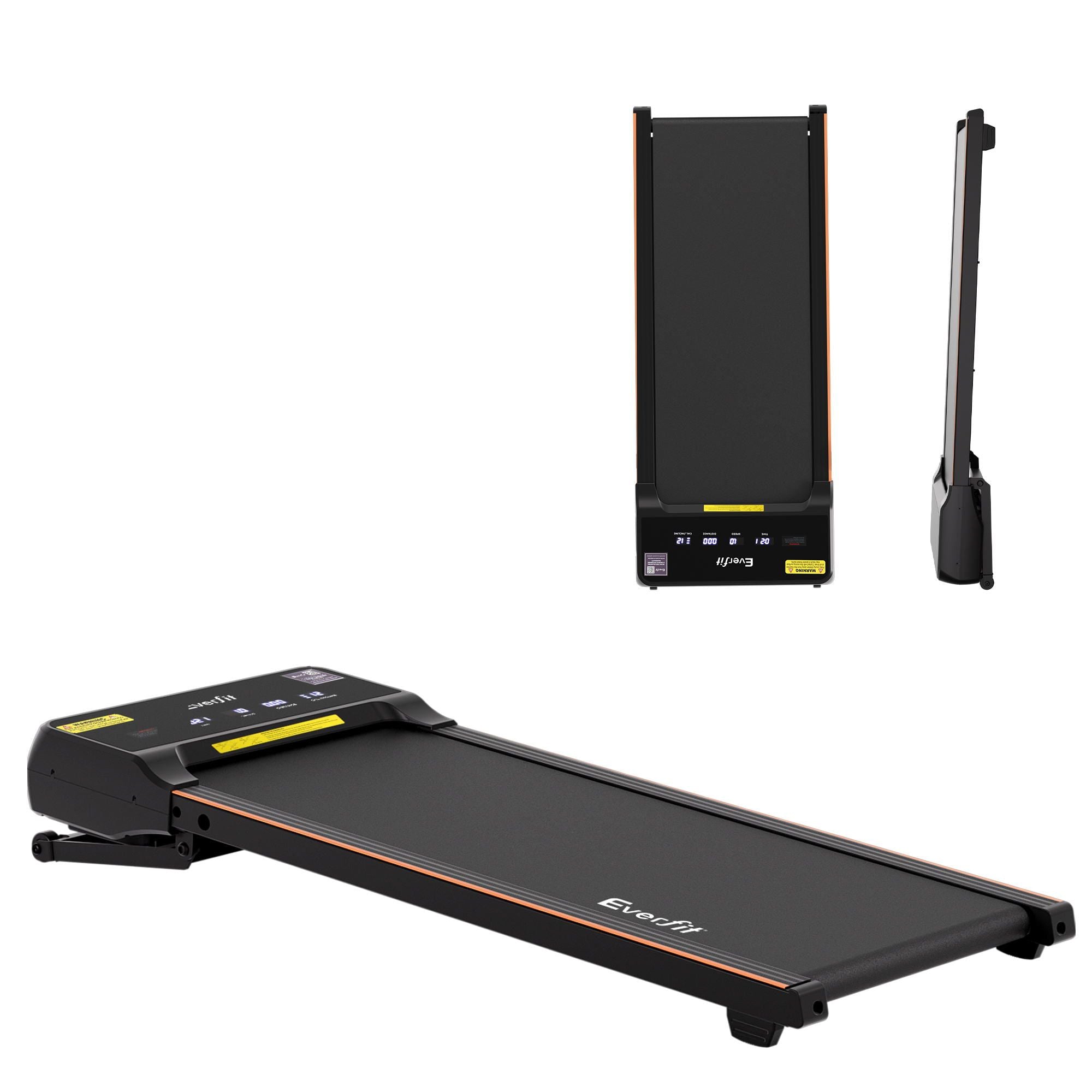 Everfit 3 in 1 Walking Pad Treadmill 20% Auto Incline Under Desk Treadmills for
