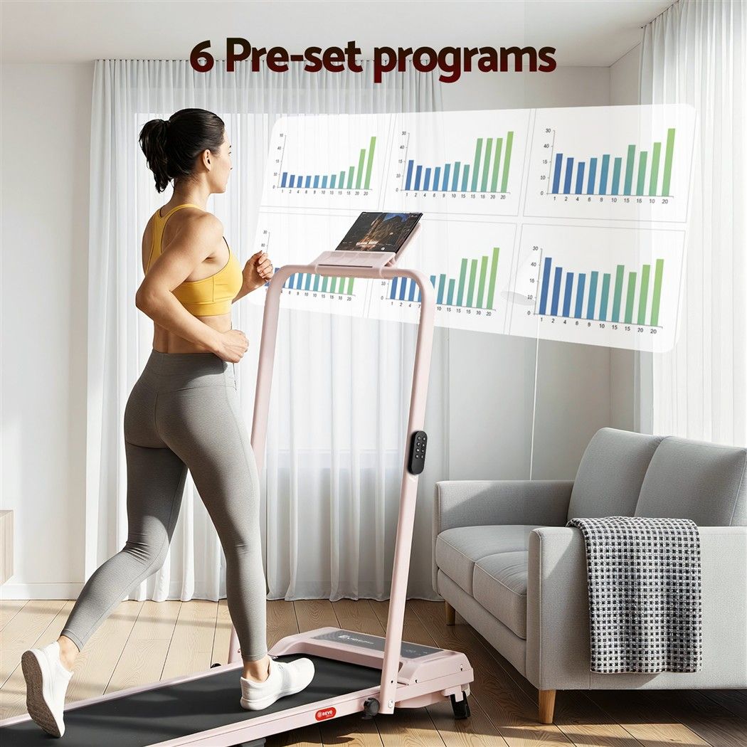 Everfit 3 in 1 Walking Pad Treadmill 12% Incline Foldable Under Desk Treadmills