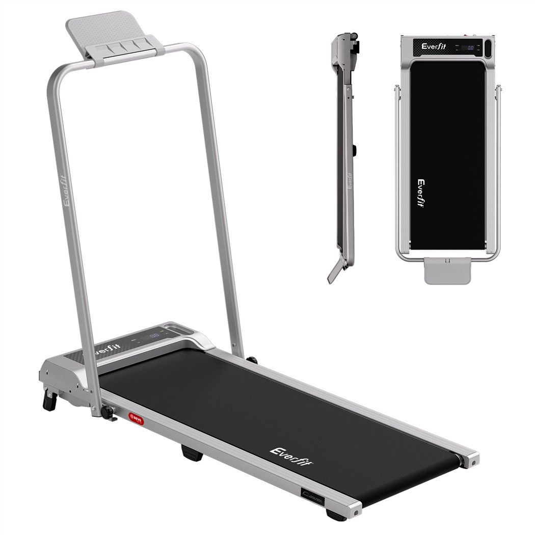 Everfit 3 in 1 Walking Pad Treadmill 12% Incline Foldable Under Desk Treadmills