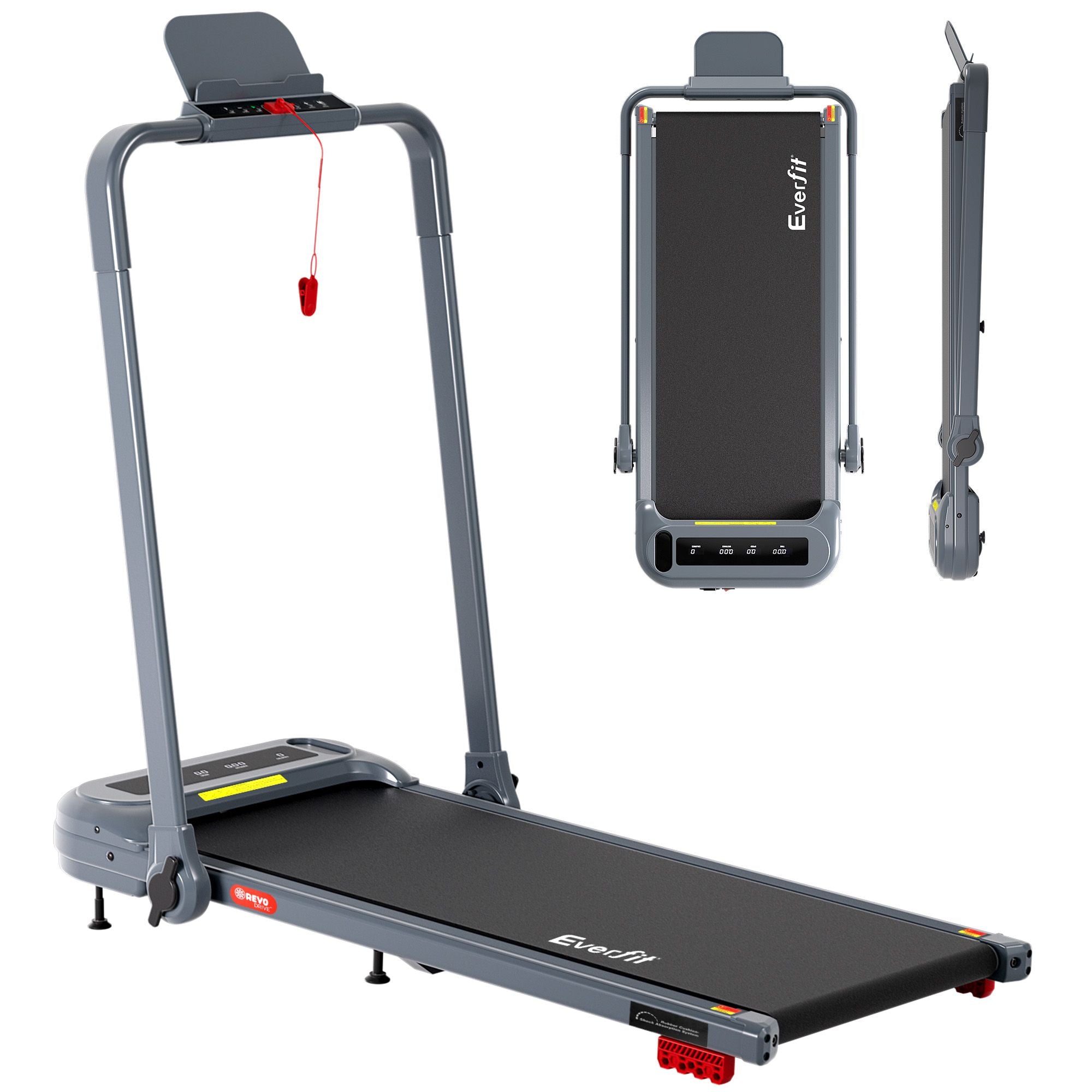 Everfit 3 in 1 Treadmill Electric Walking Pad with Incline Foldable for Home Gym