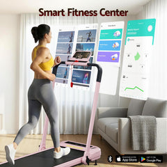 Everfit 3 in 1 Treadmill Electric Walking Pad with Incline Foldable for Home Gym