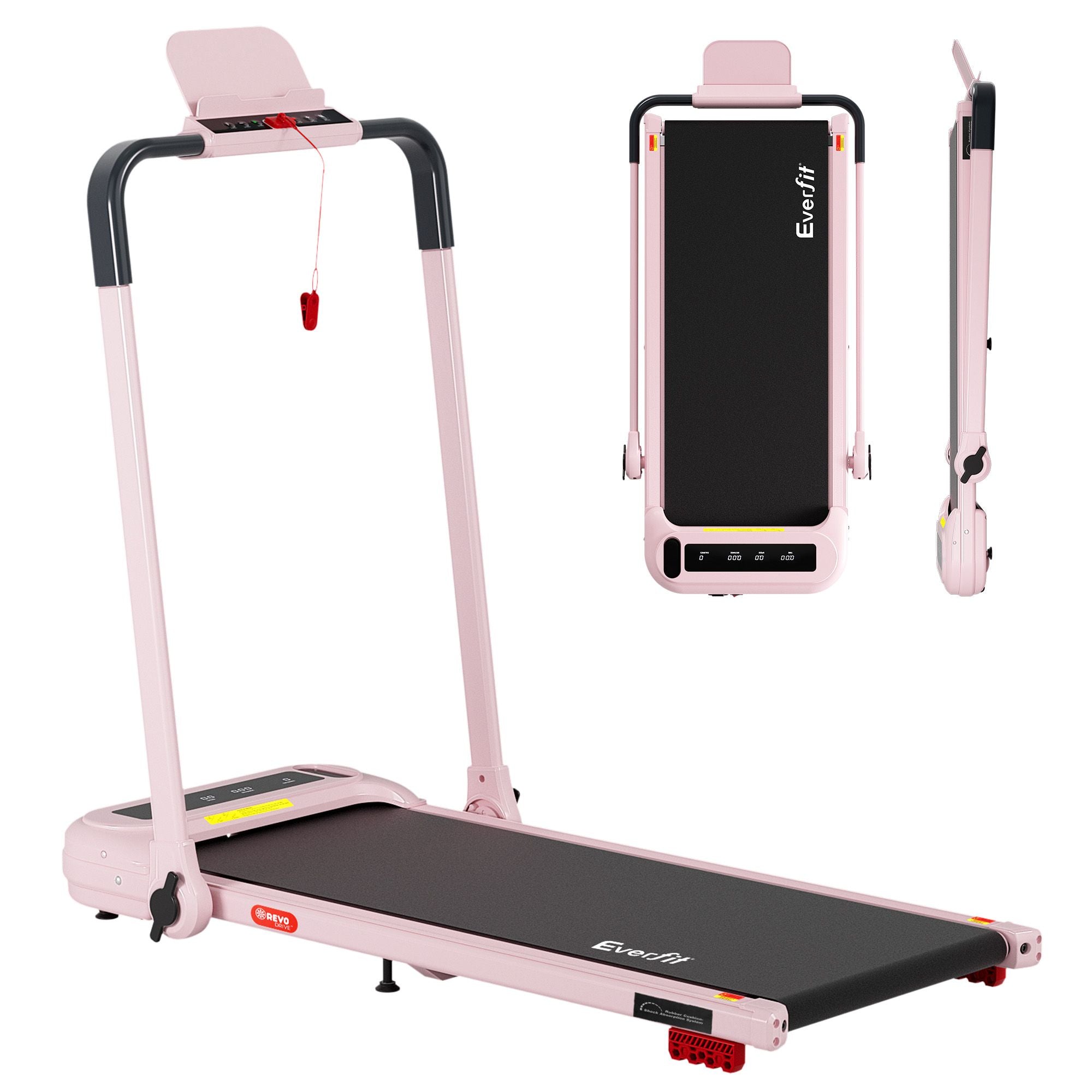 Everfit 3 in 1 Treadmill Electric Walking Pad with Incline Foldable for Home Gym