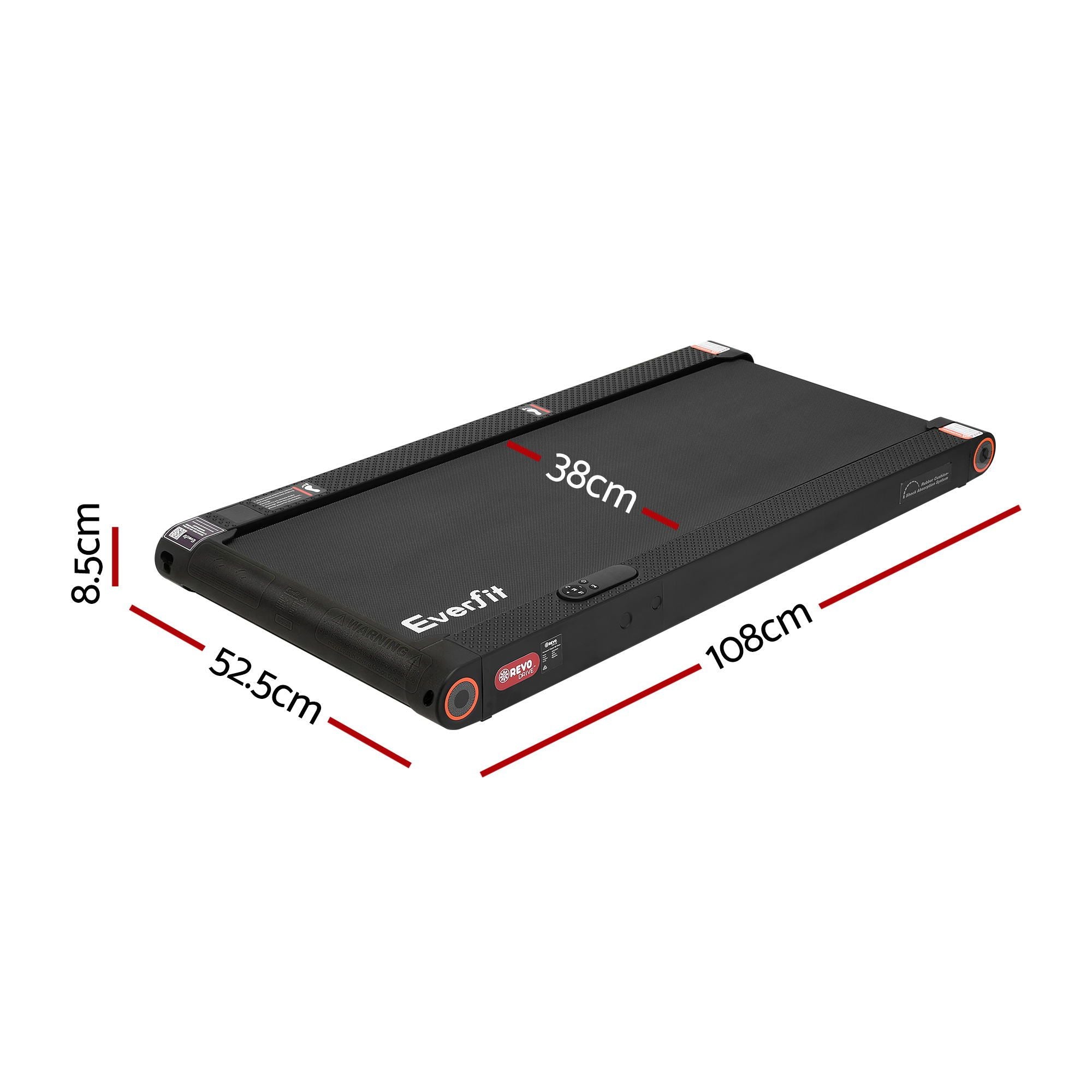Everfit 4 in 1 Vibration Walking Pad Treadmill Under Desk Treadmills for Home