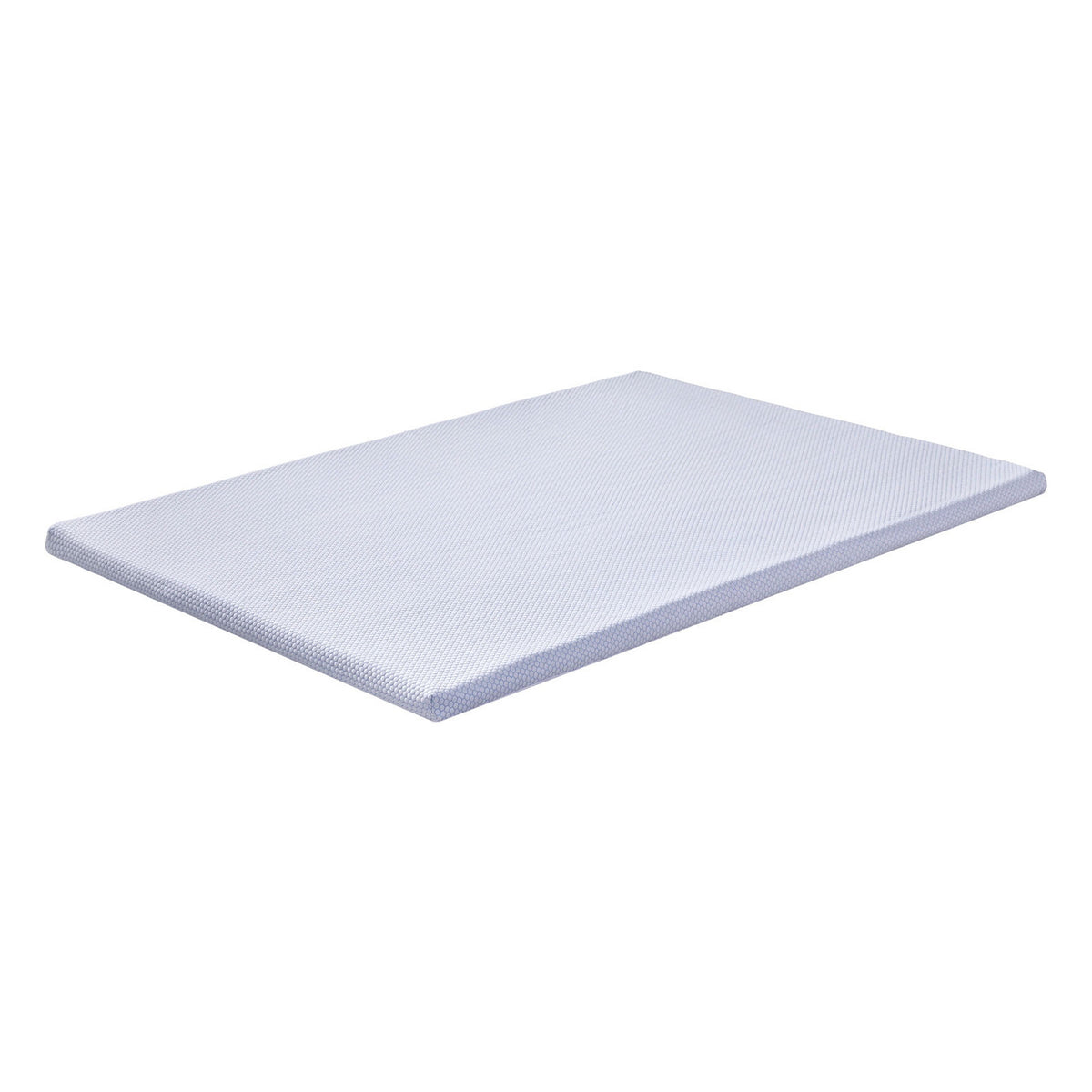 Giselle Bedding Latex Topper 100% Natural Latex Toppers 7-zone w/Ice Silk Cool-touch Fabric Cooling Cover Double 5cm