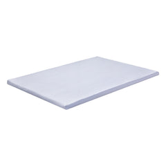 Giselle Bedding Latex Topper 100% Natural Latex Toppers 7-zone w/Ice Silk Cool-touch Fabric Cooling Cover Double 5cm