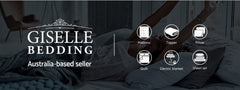 Giselle Bedding Latex Mattress Topper 5cm Double
