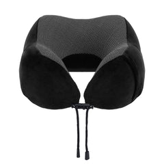 Wanderlite Travel Pillow for Airplanes Memory Foam Neck Pillows for Traveling, Soft & Washable Cover with Storage Bag, Portable Plane Accessories for