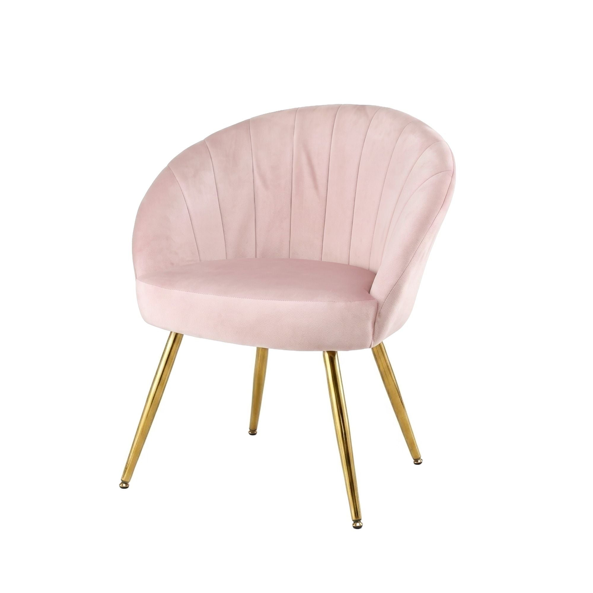 Artiss Armchair Velvet Pink Eloise