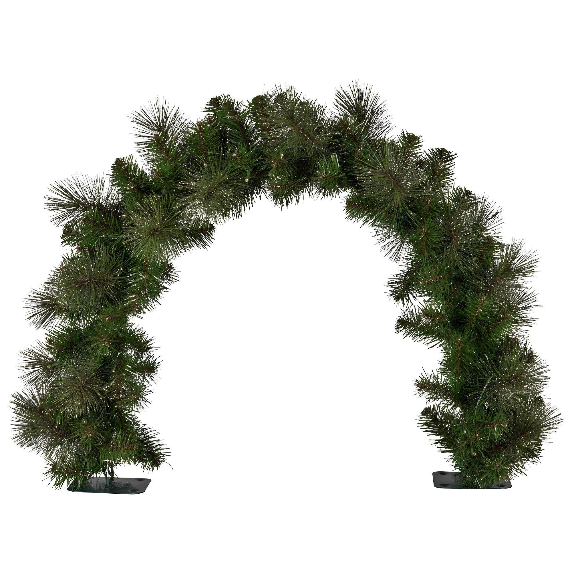 Christabelle 60cm Battery-operated Tabletop Christmas Archway Glittery Gold