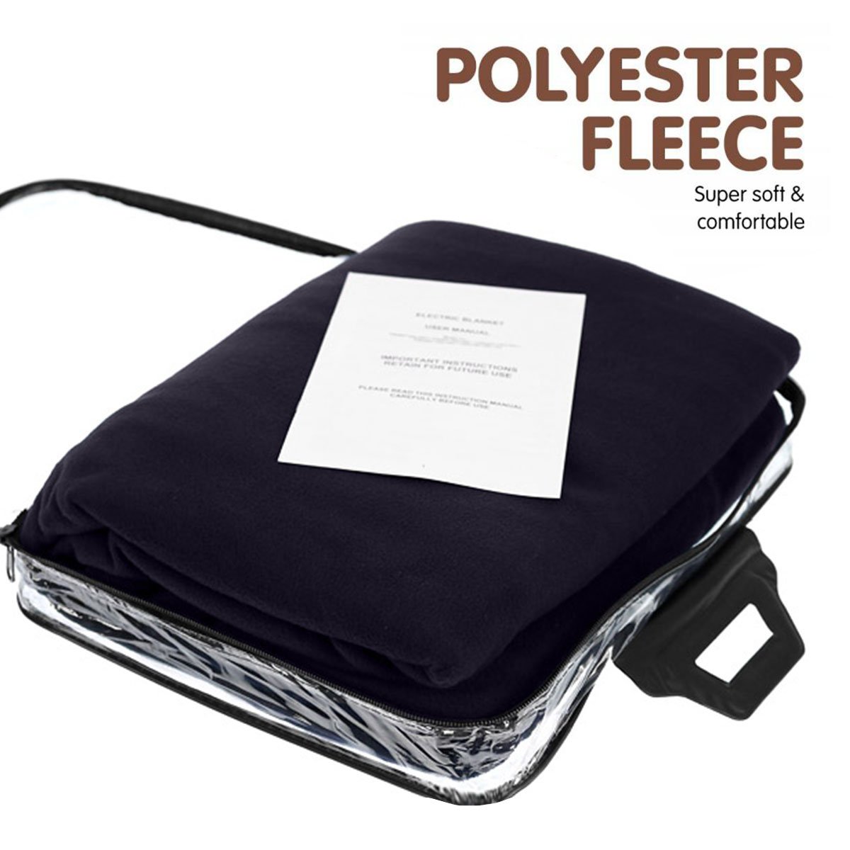 Laura Hill Heated Electric Car Blanket 150x110cm 12v Free Delivery