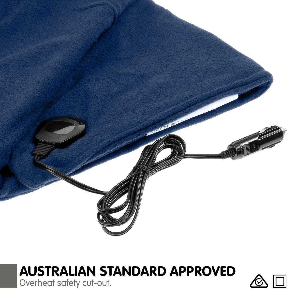 Laura Hill Heated Electric Car Blanket 150x110cm 12v Free Delivery