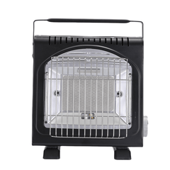 AMZ 1700W 2-in-1 Portable Outdoor Camping Butane Gas Heater Stove Steel Iron Aluminium Metal Manual Application for Travel