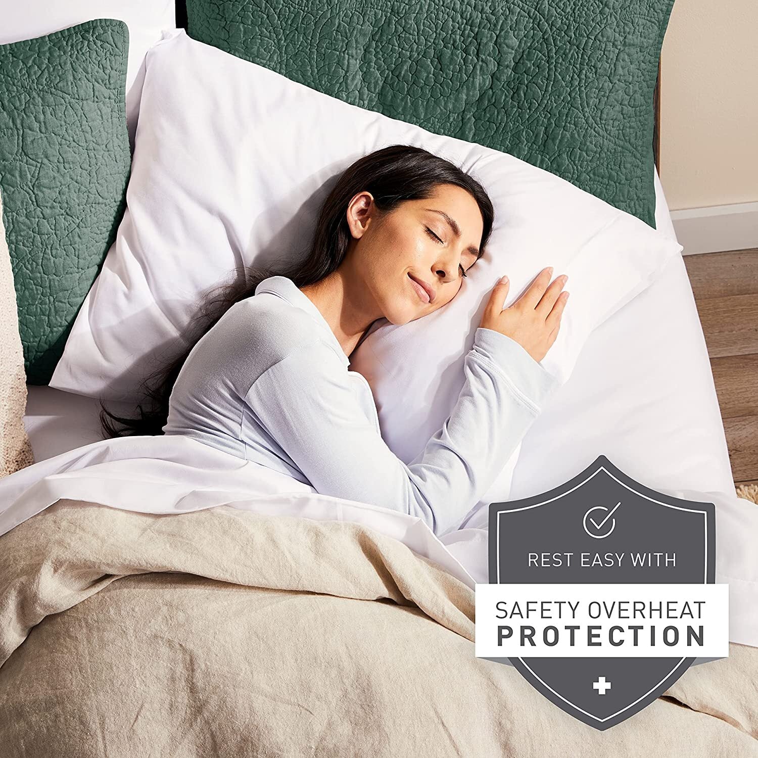 Sunbeam Sleep Wool Fleece Heated Soft Washable Free Delivery