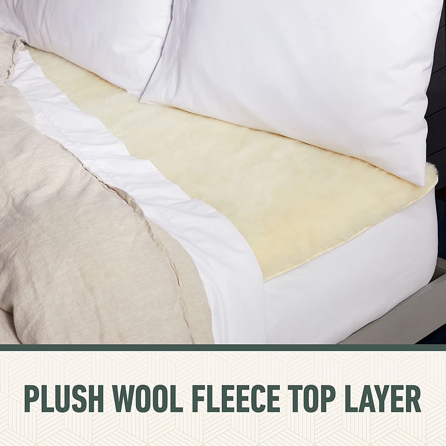Sunbeam Sleep Wool Fleece Heated Soft Washable Free Delivery
