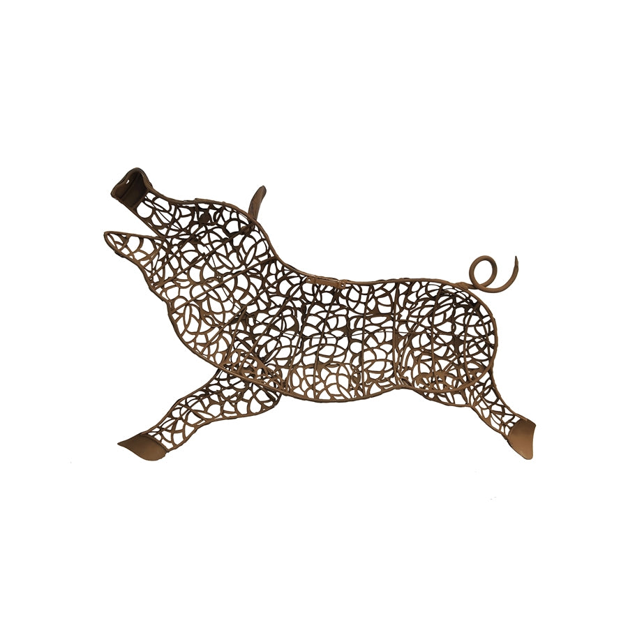 eWholesale Jolly Pig Metal Wall Art 49cm Free Delivery