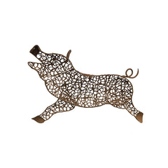 eWholesale Jolly Pig Metal Wall Art 49cm Free Delivery