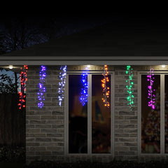 LED Rainbow Cluster Strand Lights Digital