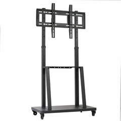 Floor Tv Mount Stand Bracket Rolling For 32"-80" Screens Vesa 600X400 Hold 65Kg