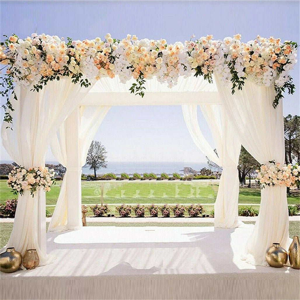 Heavy Duty 3×3 m Wedding Canopy Frame for Outdoor Chuppah and Mandap Setup - Free Delivery
